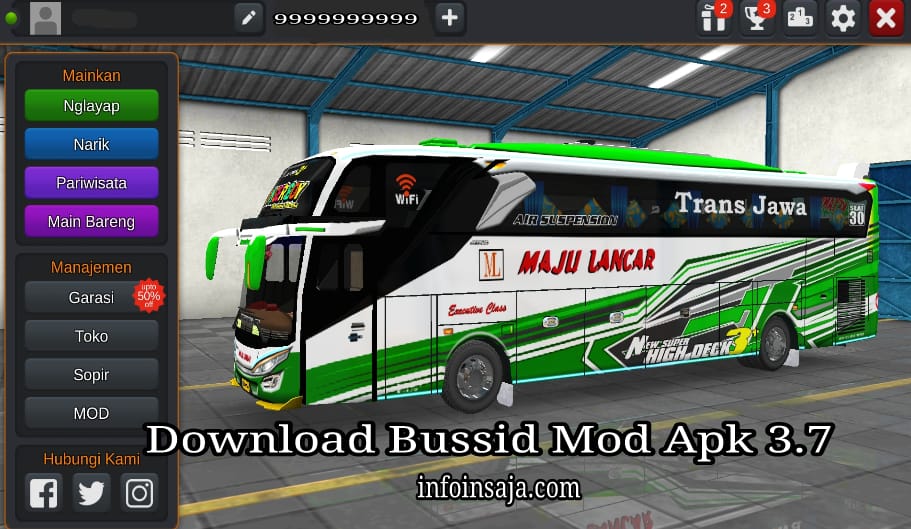 Download Bussid Versi 3.7 Mod Apk Unlimited Money