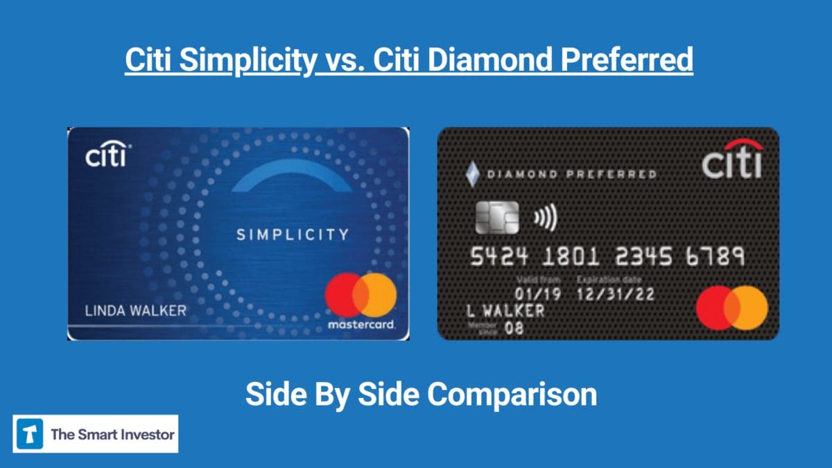 Citi Simplicity vs. Citi Diamond Preferred: Which Is Better? Citi Simplicity vs. Citi Diamond Preferred: Which Is Better?