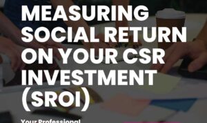 Sroi Social Return On Investment Diagram Stock Vector (Royalty Free ...